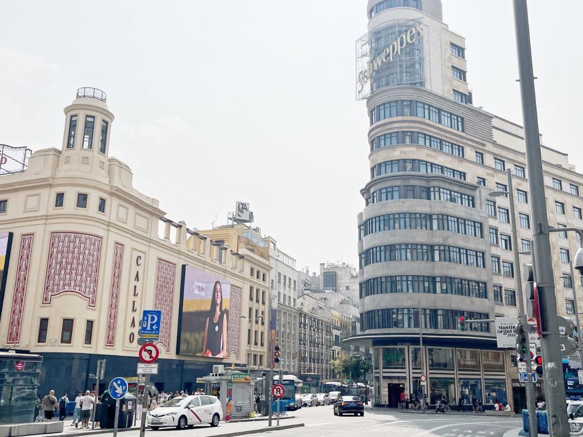 Apartmán Chic4 Luxury Gran Via Madrid Exteriér fotografie