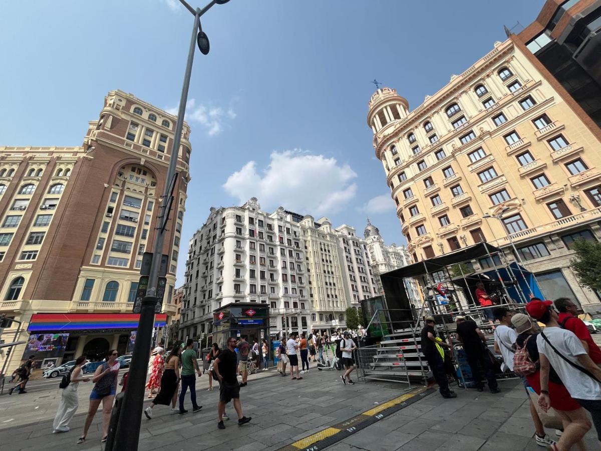 Apartmán Chic4 Luxury Gran Via Madrid Exteriér fotografie